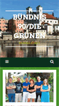 Mobile Screenshot of gruene-passau.de